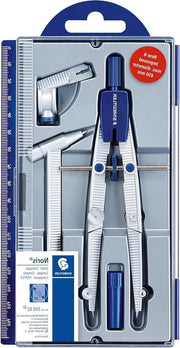 Set di righello - Precisione e Affidabilità - 1 pezzo - Argento/Azzurro