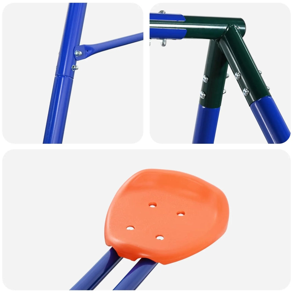 Set di Altalene per Esterni Multicolore Acciaio e PE 3429840