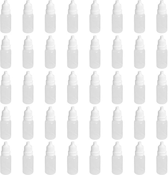 Flesse di rilascio graduale 30 ml - 50 pezzi - Flessi di plastica liberi - Flessi con chiusura a vite - Squeezable - Ideali per solventi - Flessi di rilascio graduale