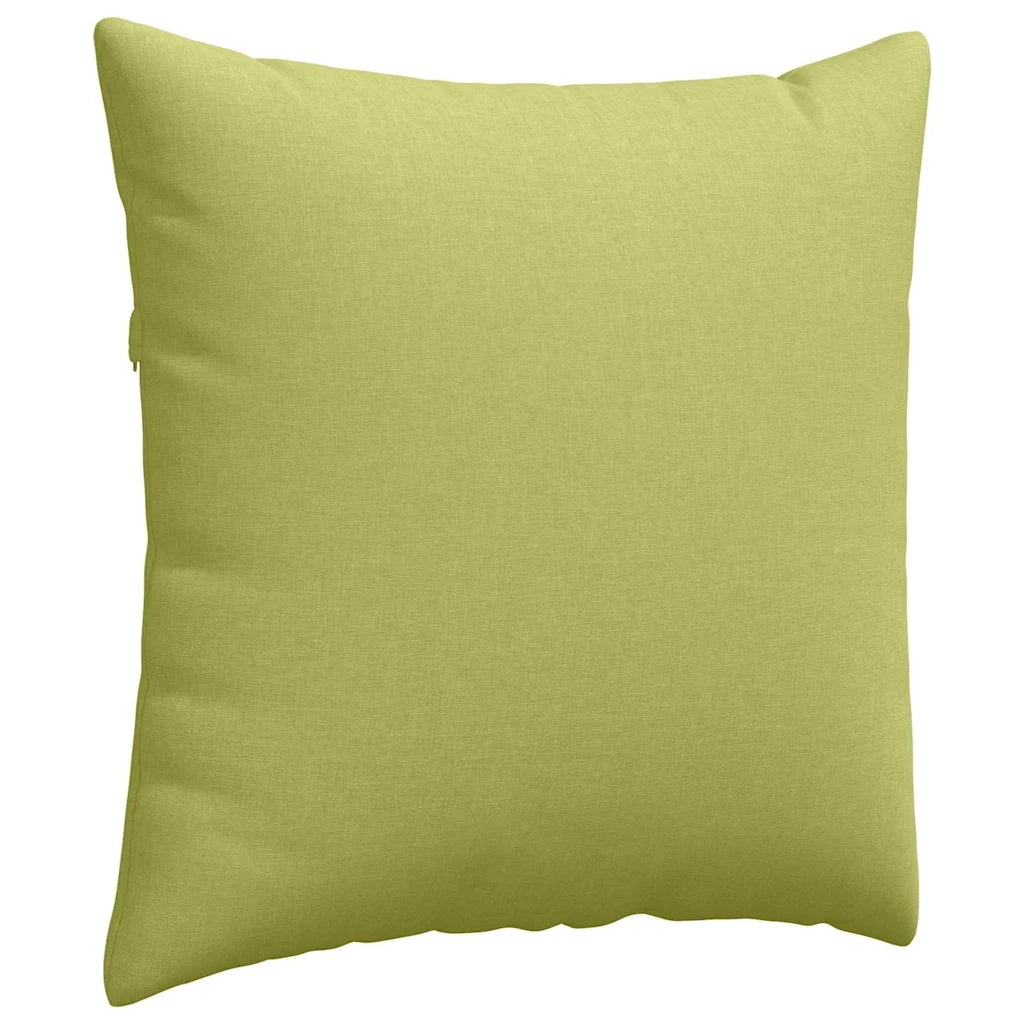 Cuscini da Divano 2 pcs Verde chiaro 80 x 80 cm Tessuto 42014050