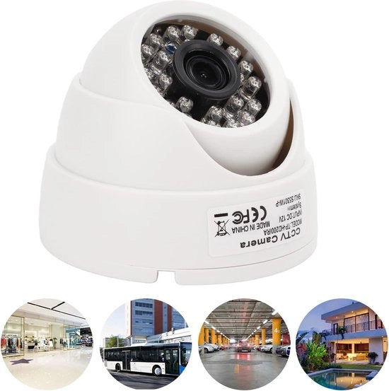 Camera a Cupola per Interno e Esterno - Immagine Chiara - Camera di Sicurezza (NTCS)