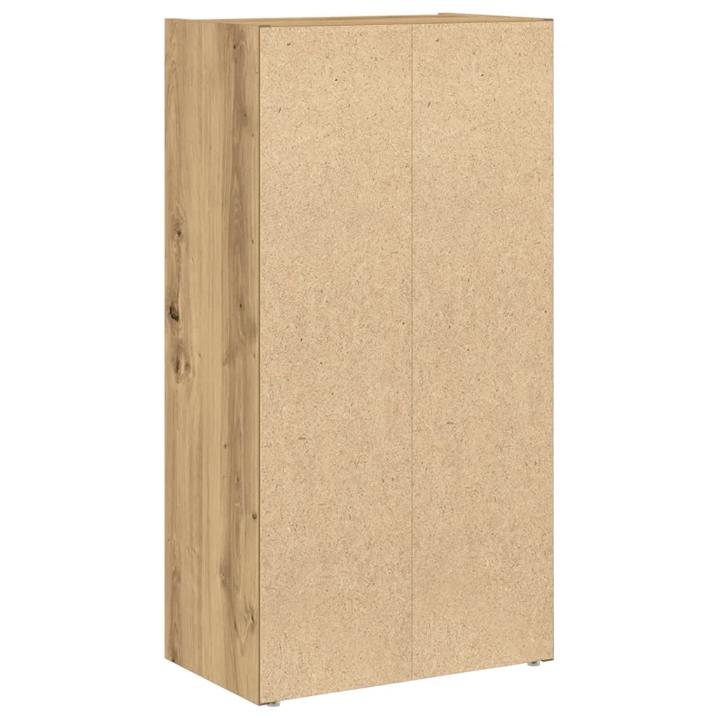 Libreria Rovere Artigianale 40x24x77 cm in Legno Multistrato 860372