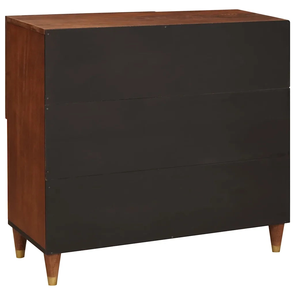 Credenza Marrone 80 x 33,5 x 75 cm Legno di mango massello 4018907