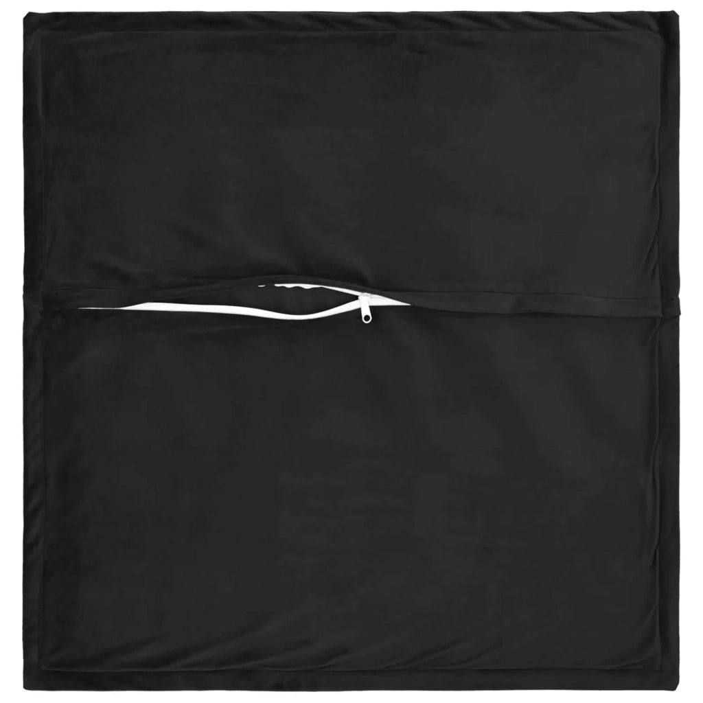 Cuscino con cuscino HOUTEN 2 pz Nero Velluto 936577