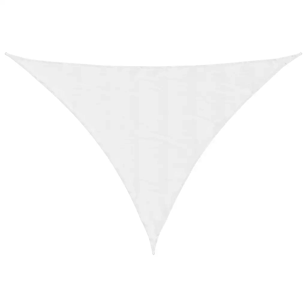 Parasole a vela | Telo Ombra | Vela da ombra Oxford Triangolare 5x5x6 m Bianco