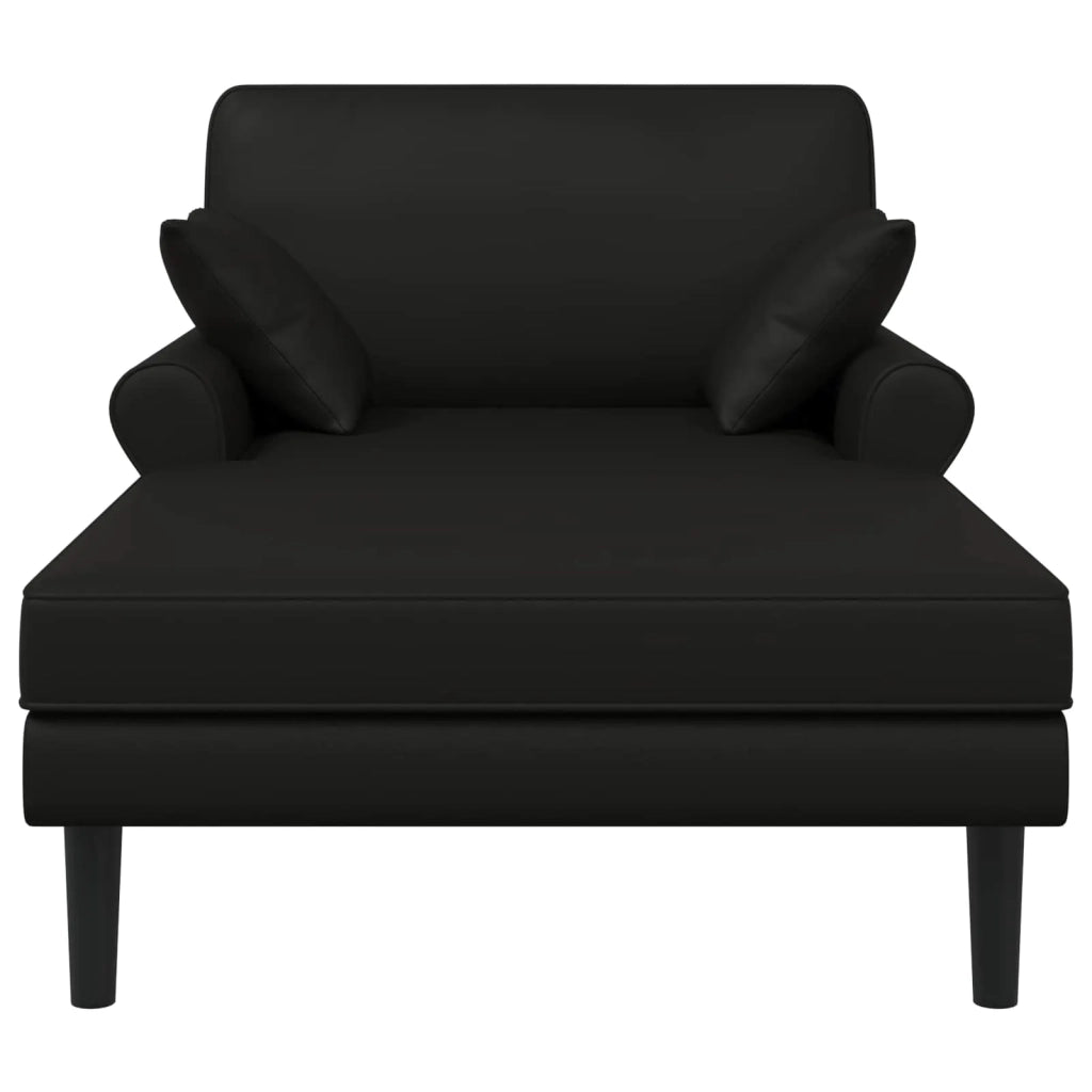 Chaise longue Nero Similpelle 42048100