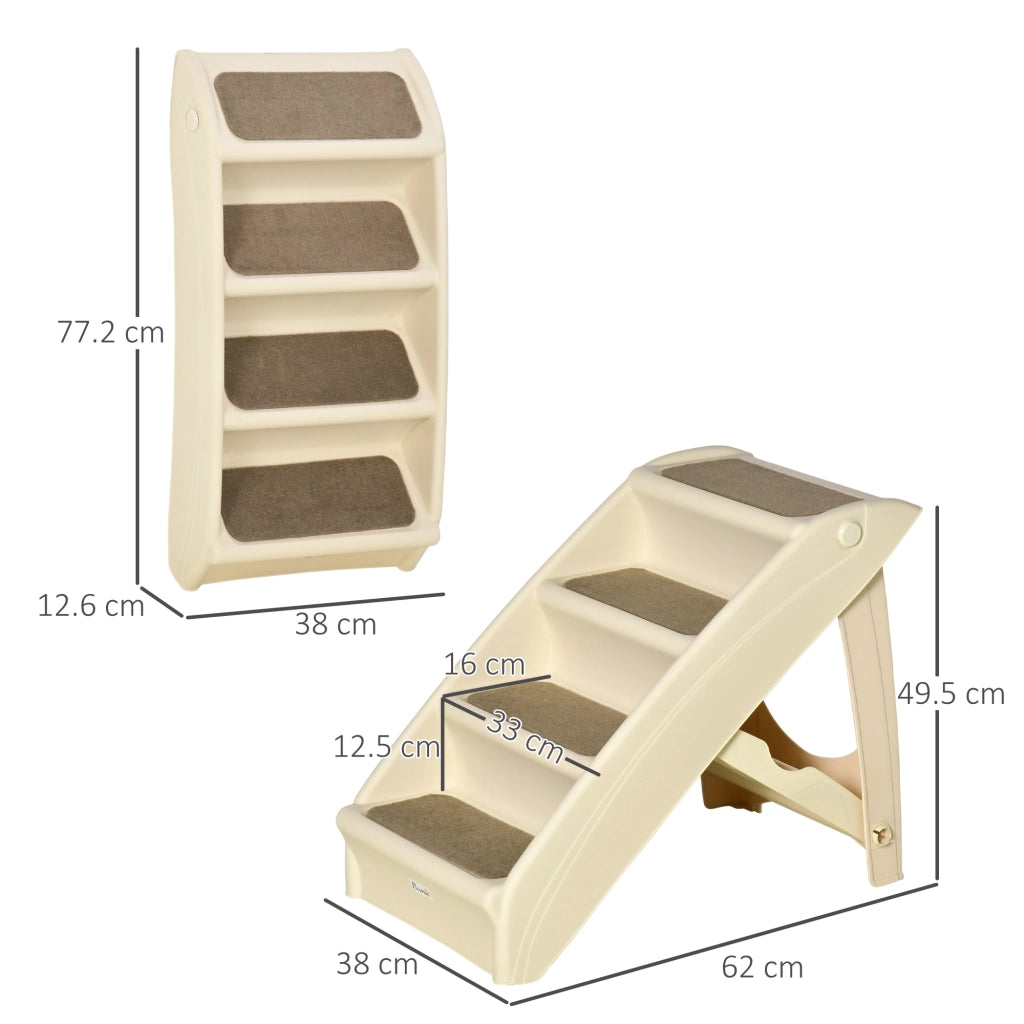 Scaletta per Cani Pieghevole ¨C Minimal ¨C Beige