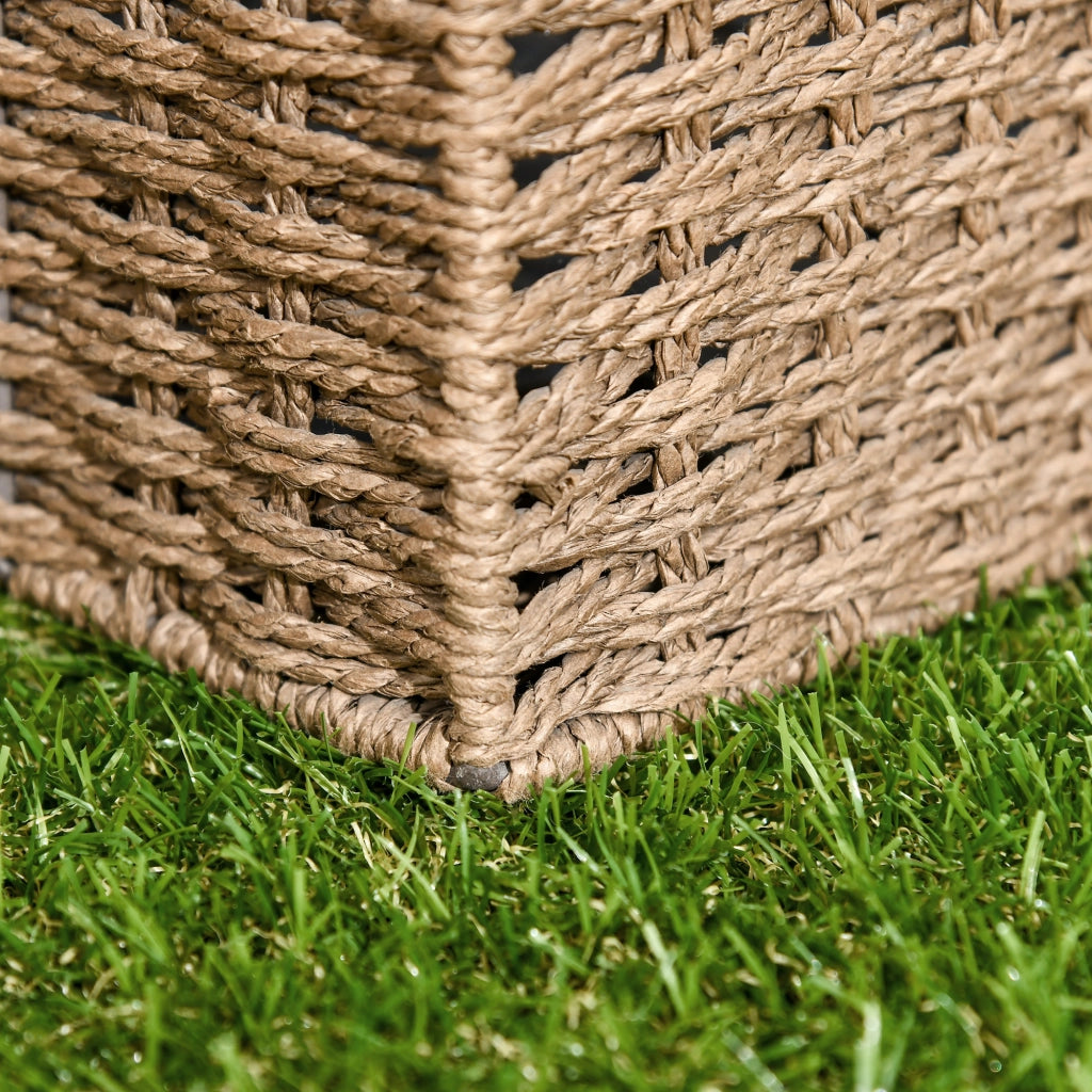 PRATO ARTIFICIALE Set da 10 pezzi Verde scuro in plastica