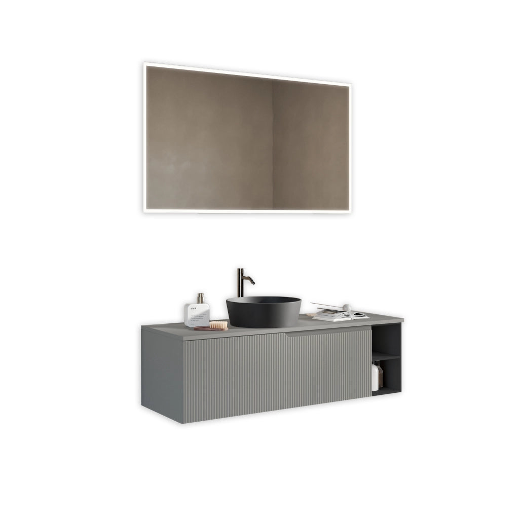Composizione 5 pezzi VENERE grigio