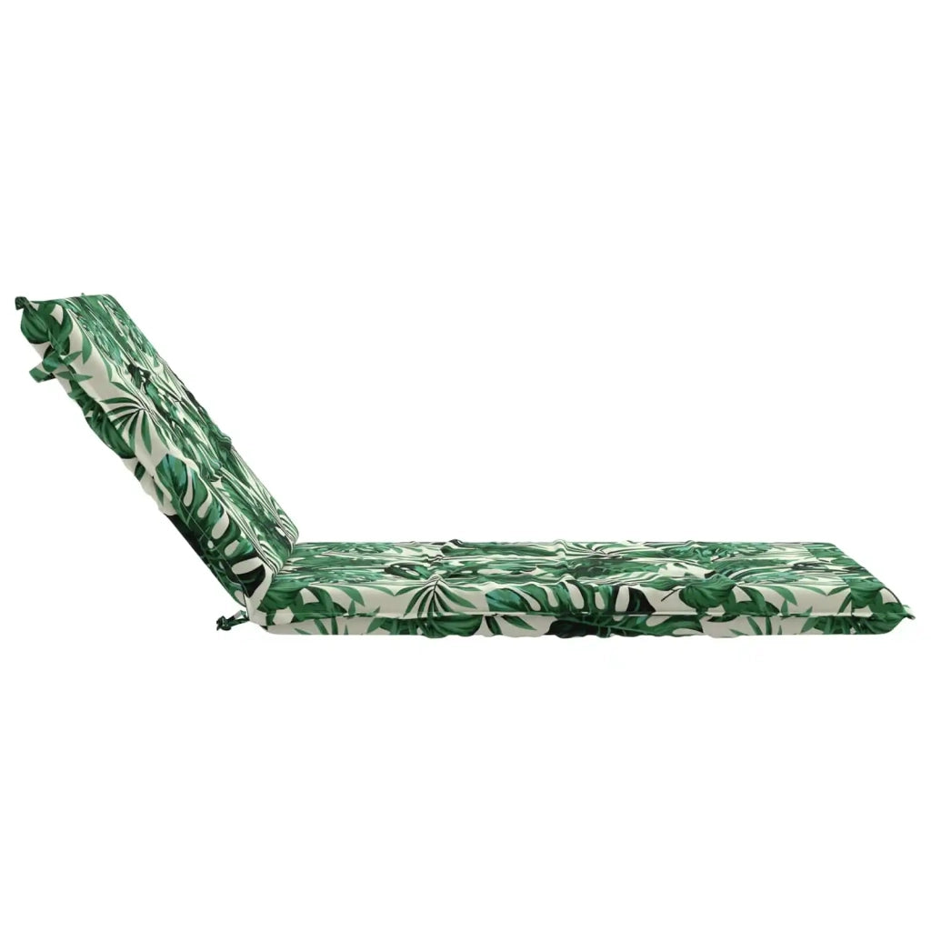Cuscino per Lettino GEMERT 100% Poliestere Motivo a Foglie 947479