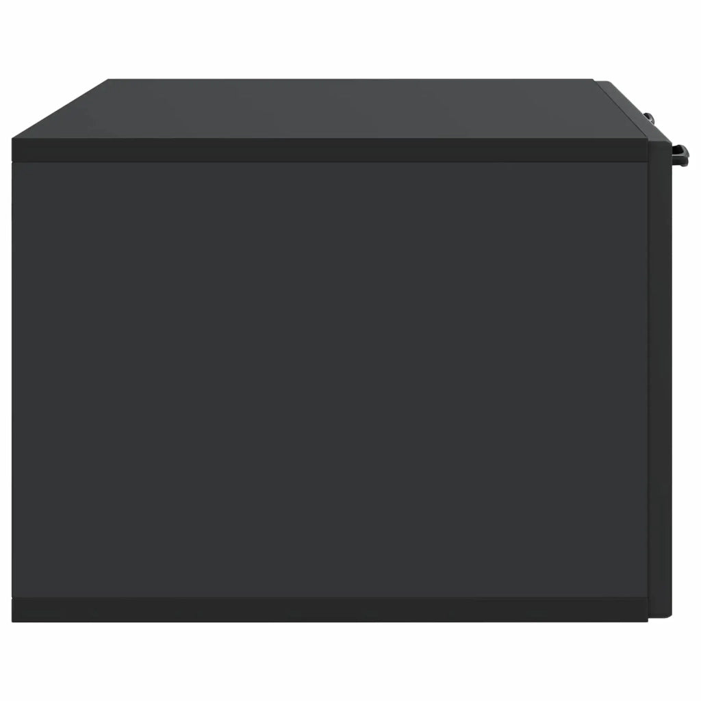 Mobile TV da Muro | Armadietto TV | Mobile Porta TV Nero 78,5 x 41 x 30 cm