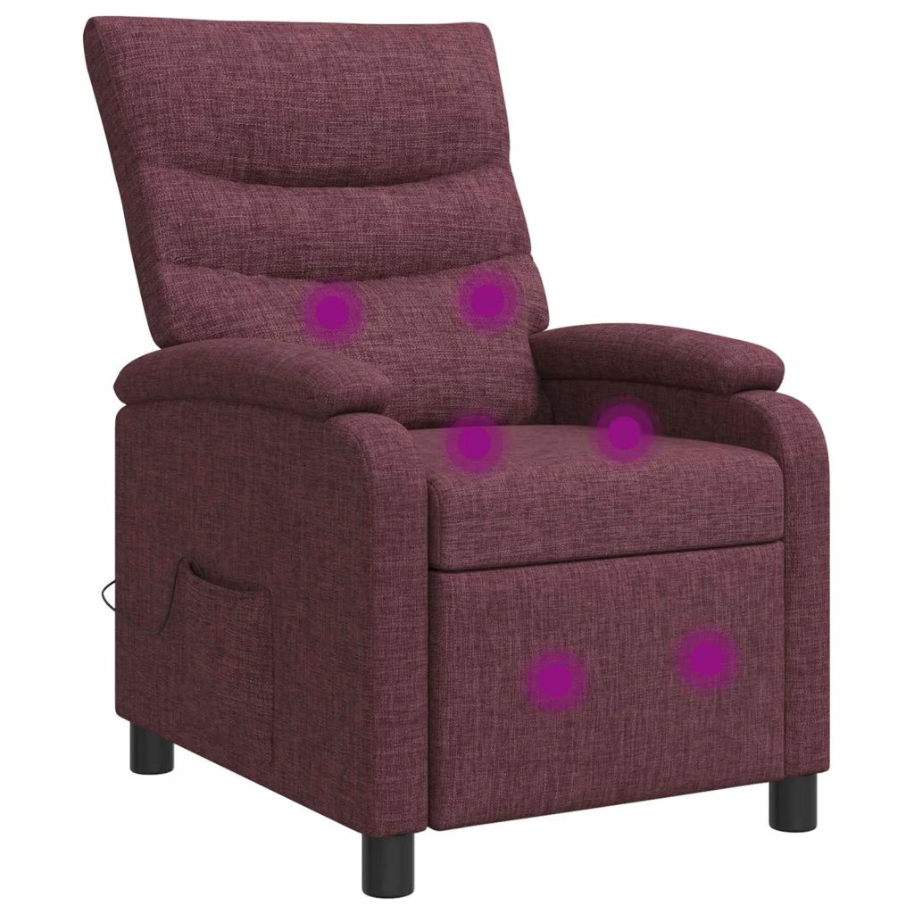 Poltrona Massaggiante Viola Tessuto 42034920