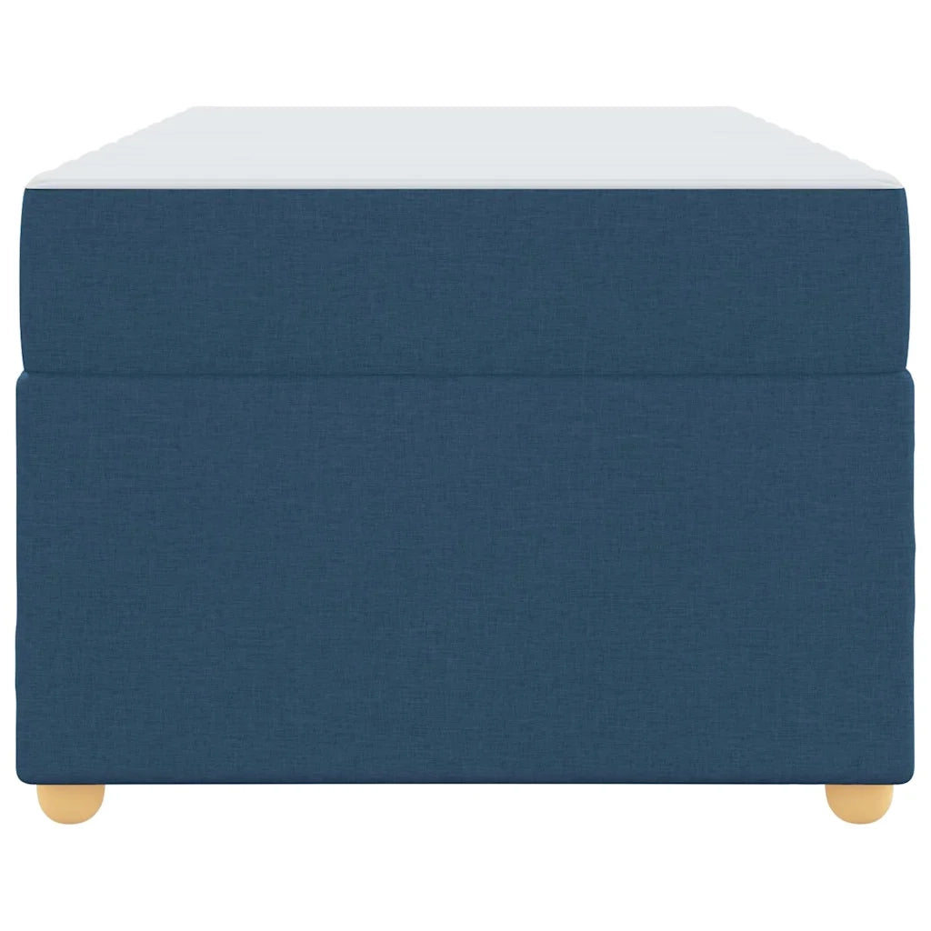 Struttura del letto con materasso Blu 80 x 200 cm Tessuto 3399320