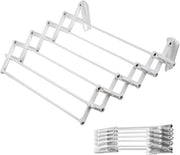 Asciugamani per Bagno - Rettificabile e Resistente - Bianco (50 cm)