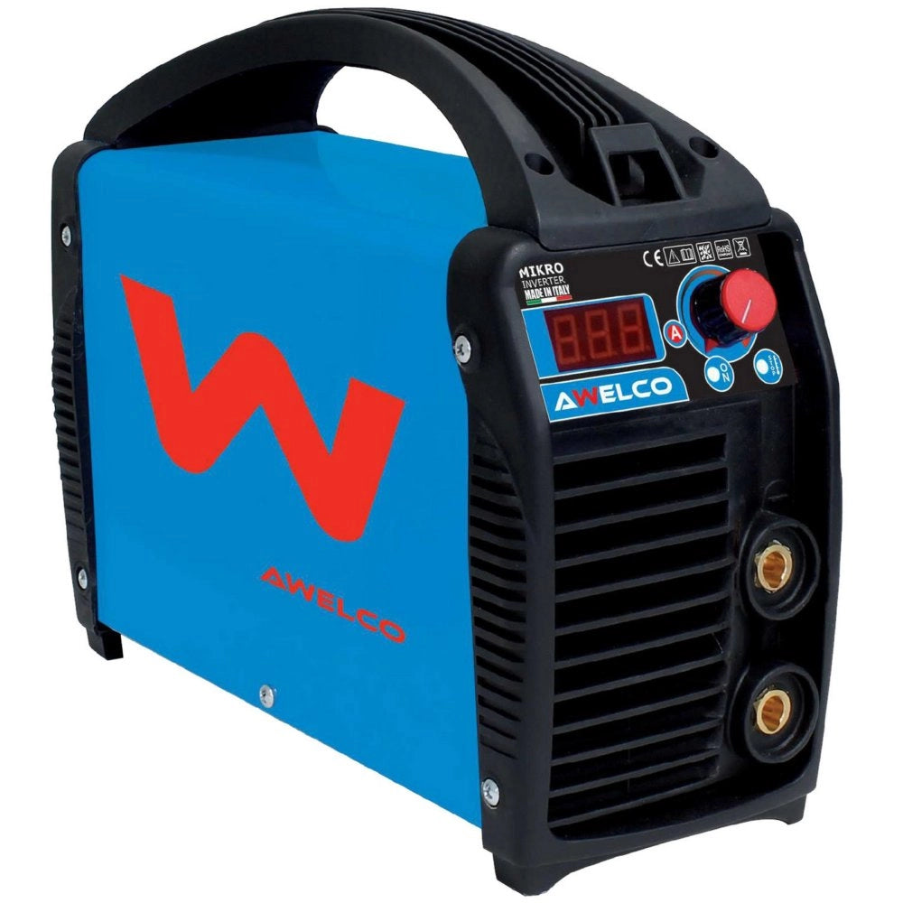 1pz saldatrice inverter mikro 184 con kit per saldatura ad arco mma cod:ferx.95419