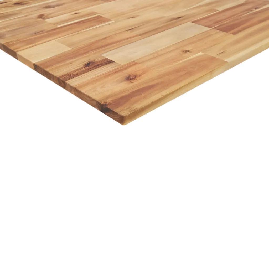 Piano da Bagno Finitura a Olio 120x60x2 cm in Legno di Acacia 3279701