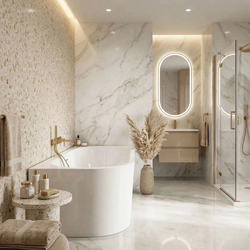 Vasca Bagno Sydney Bellanto Bellanto Destra 170cm Copritappo rame spazzolato