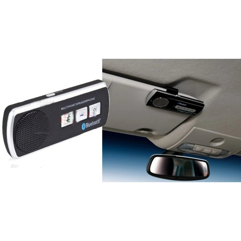 Trade Shop - Kit Vivavoce Bluetooth Auto Multipoint Universale Smartphone Tablet B.t. V3 -