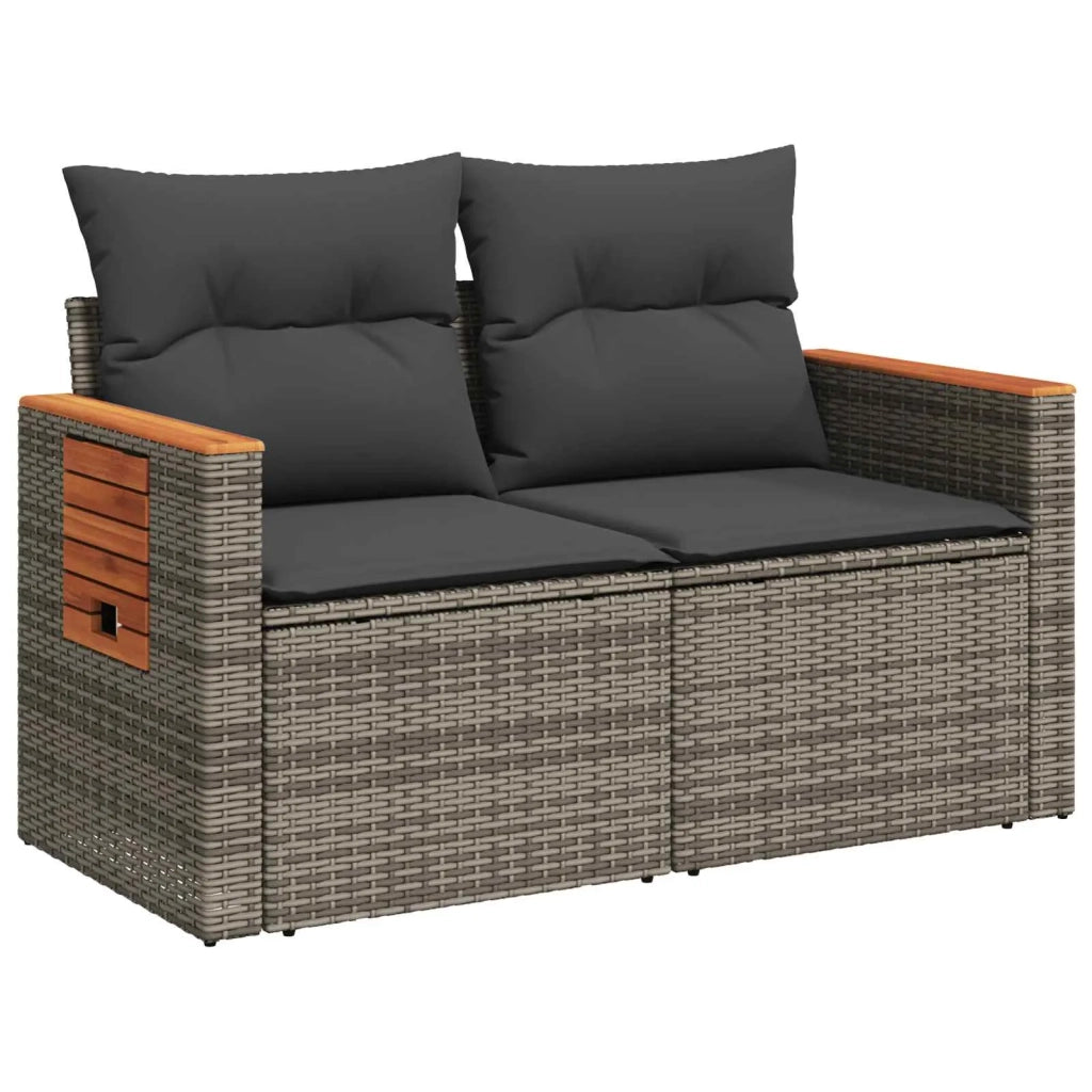 Set di divani 6 pz Grigio e Grigio Scuro 3447668