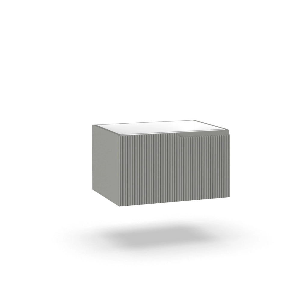Composizione 6 pezzi VENERE grigio opaco