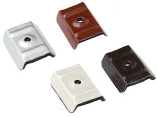 CAPPELLOTTO COPERTURE GREGATE IN ACCIAIO ZINCATO GRECA MM.15-19 CAPP- - mm.18/31x50x17 acciaio rosso siena RAL 3009 - 100 pezzi FRIULSIDER