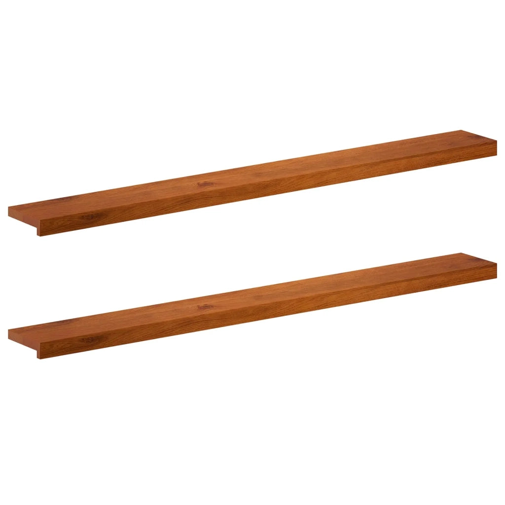 Soglie per finestre 2 pz Marrone 160 x 20 x 2 cm 42049983