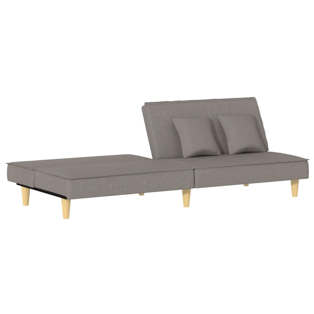 Divano letto | Sof¨¤ letto | Letto singolo Tortora in Tessuto