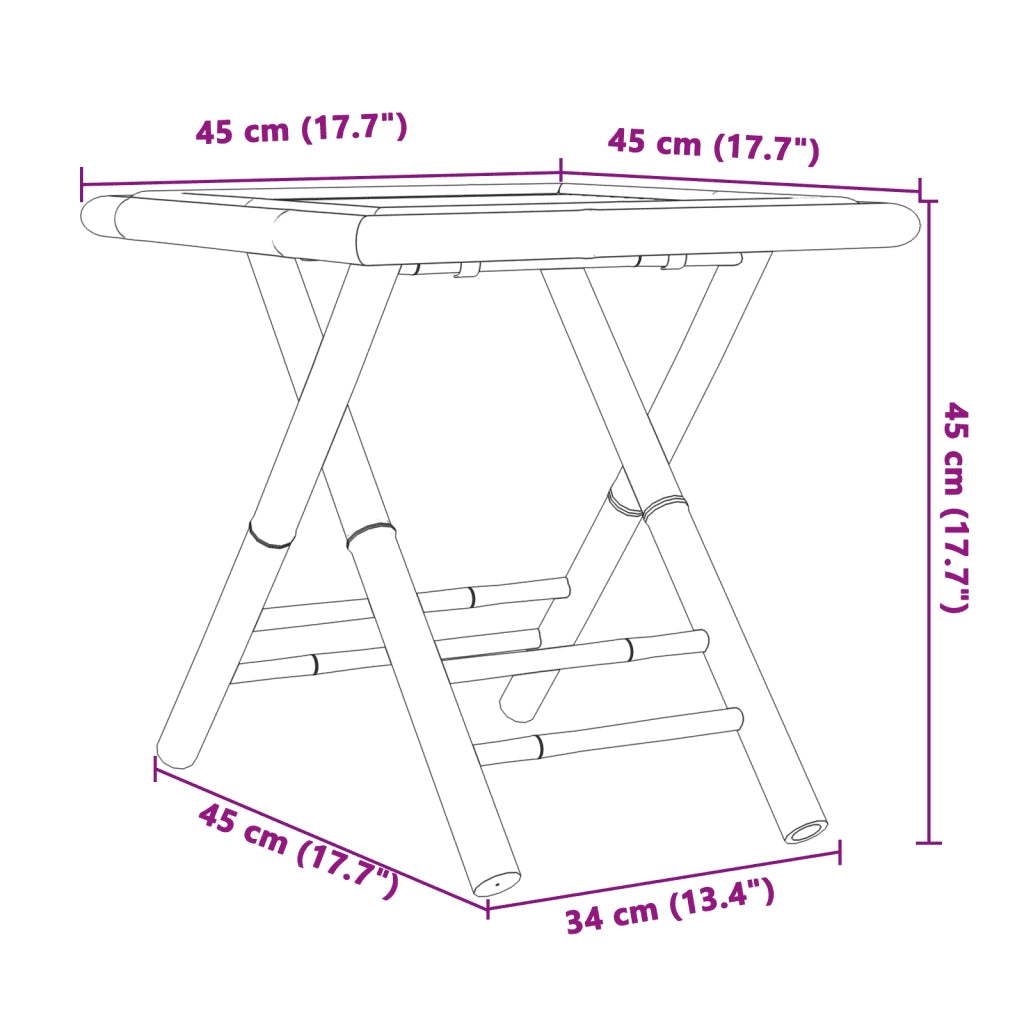 Set da Bistrò 3 pz in Bambù 3278523