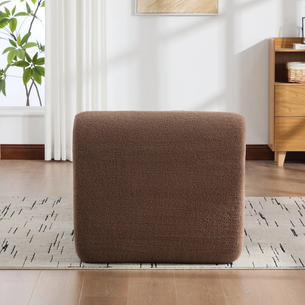 Divano 3 Posti in Tessuto ¨C MINIMAL ¨C Beige/Cammello