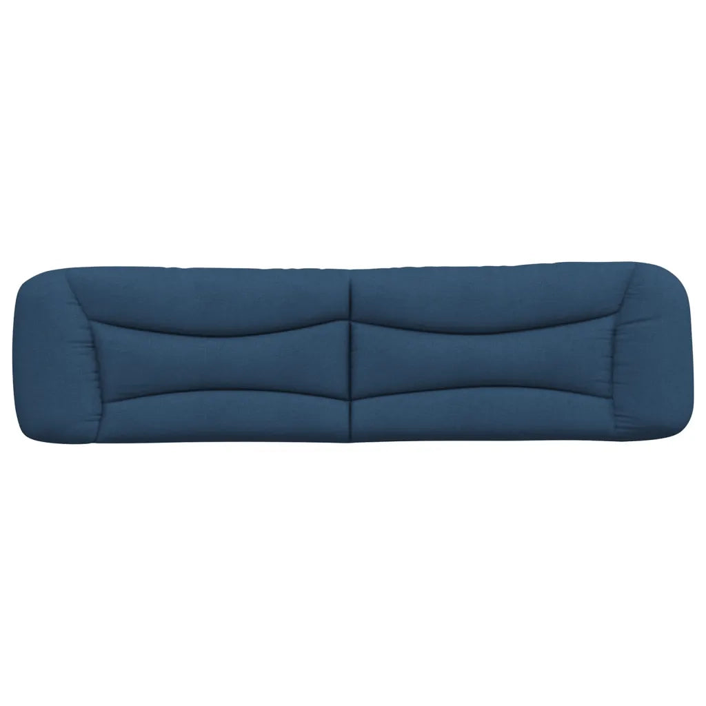 Cuscino Testiera Hvar Blu 200 cm in Tessuto 374622