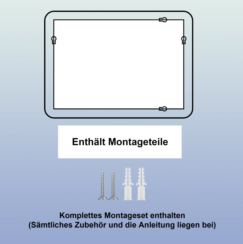 Specchio LED da bagno dimmerabile con funzione antiappannamento