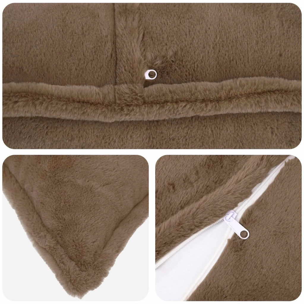 Federa 6 pz HOUTEN Marrone Chiaro 50 x 75 cm 919992