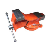 ALTE 8033266045012 Morsa in Acciaio Girevole 80 mm Base Girevole Fissaggio Superiore Ganasce Fisse colore Acciaio