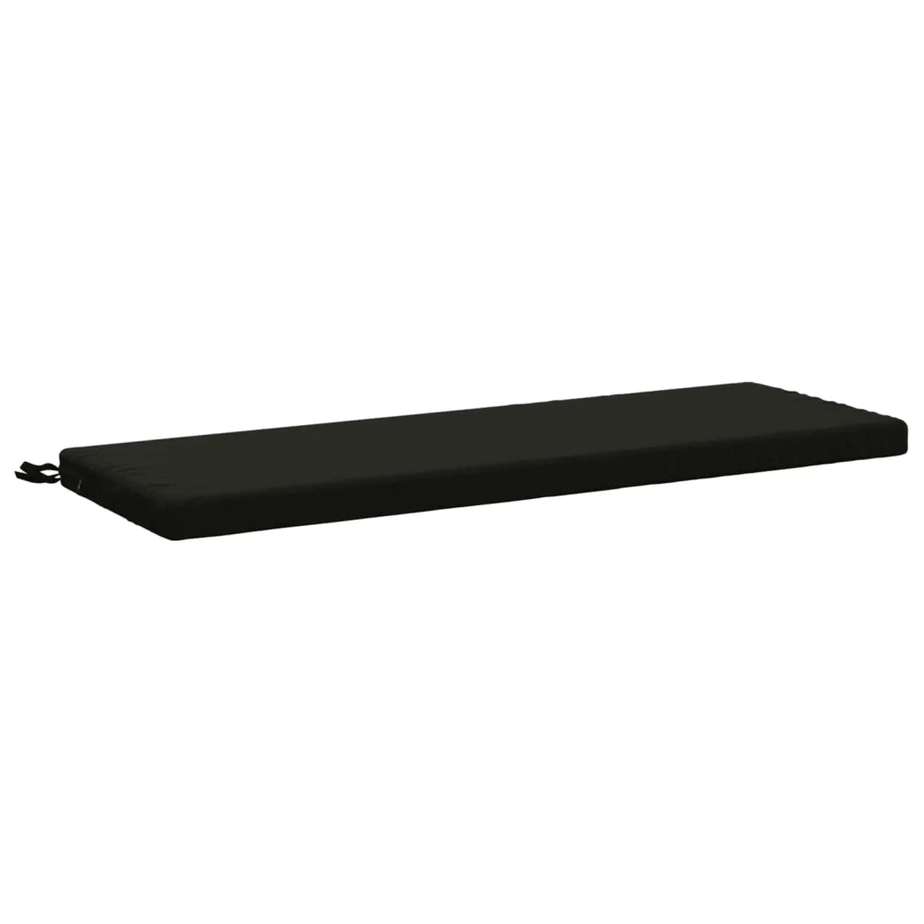 Cuscini per Panchina a 2 Pezzi SOEST 2 pz 100% Poliestere Nero 948763
