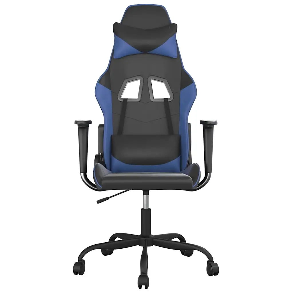 Sedia da Gaming | Sedia da e-sports Nera e Blu in Similpelle