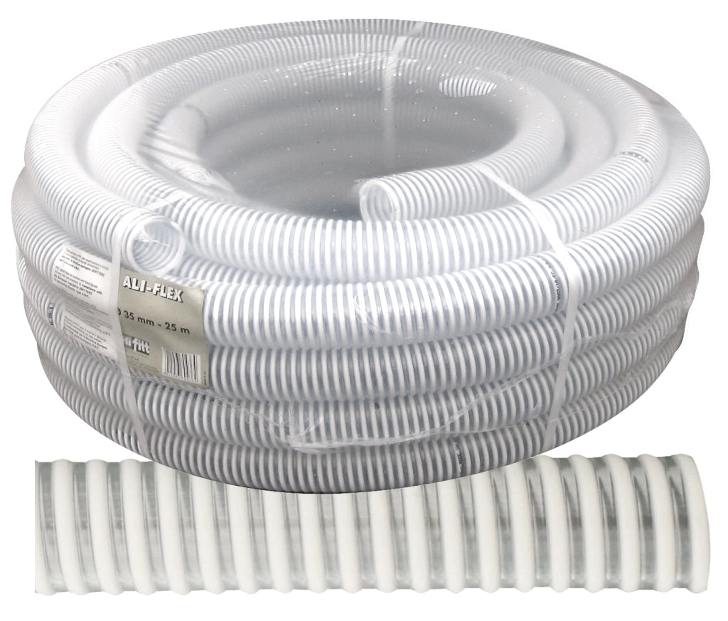 Fitt TUBO SPIRALATO PER ALIMENTI ALIFLEX  Ø mm. 35 25.00 metri