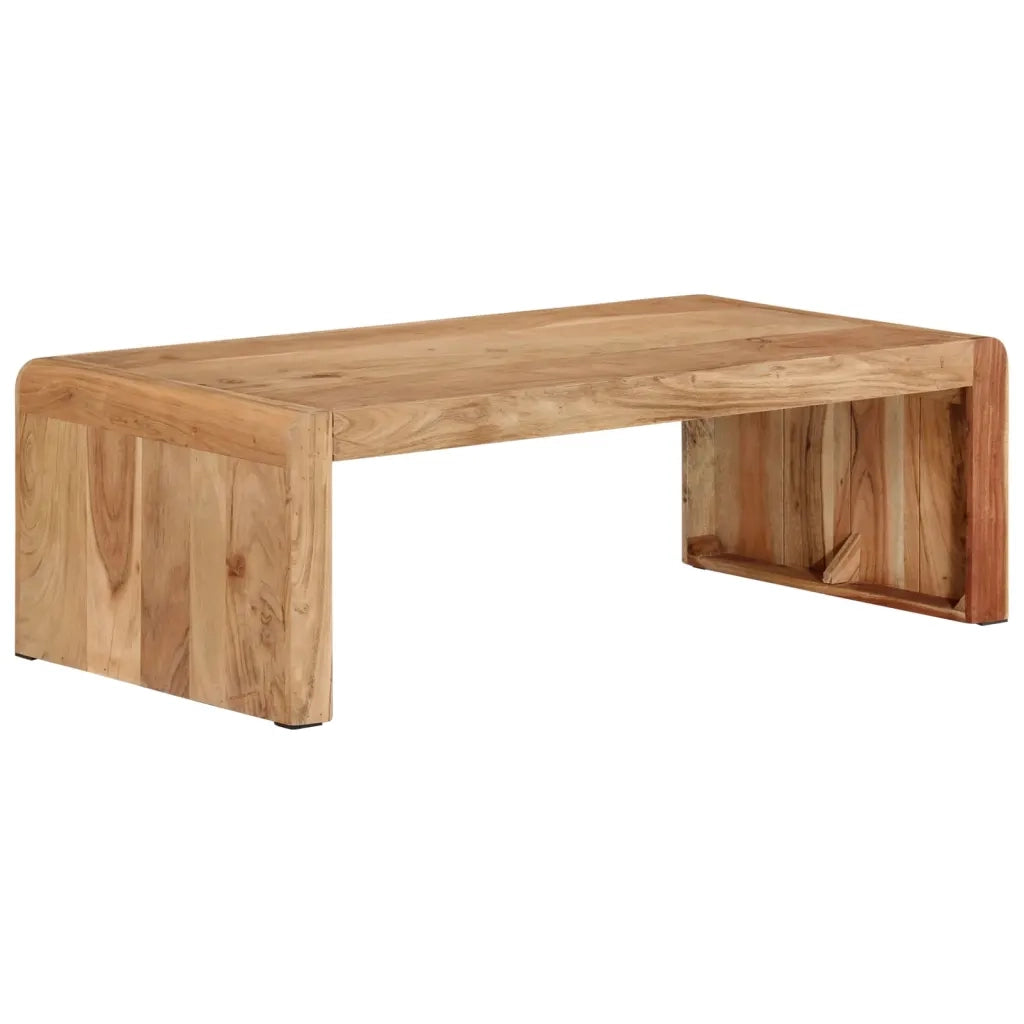 Tavolino da Salotto 110x55x35 cm in Legno Massello di Acacia 351649