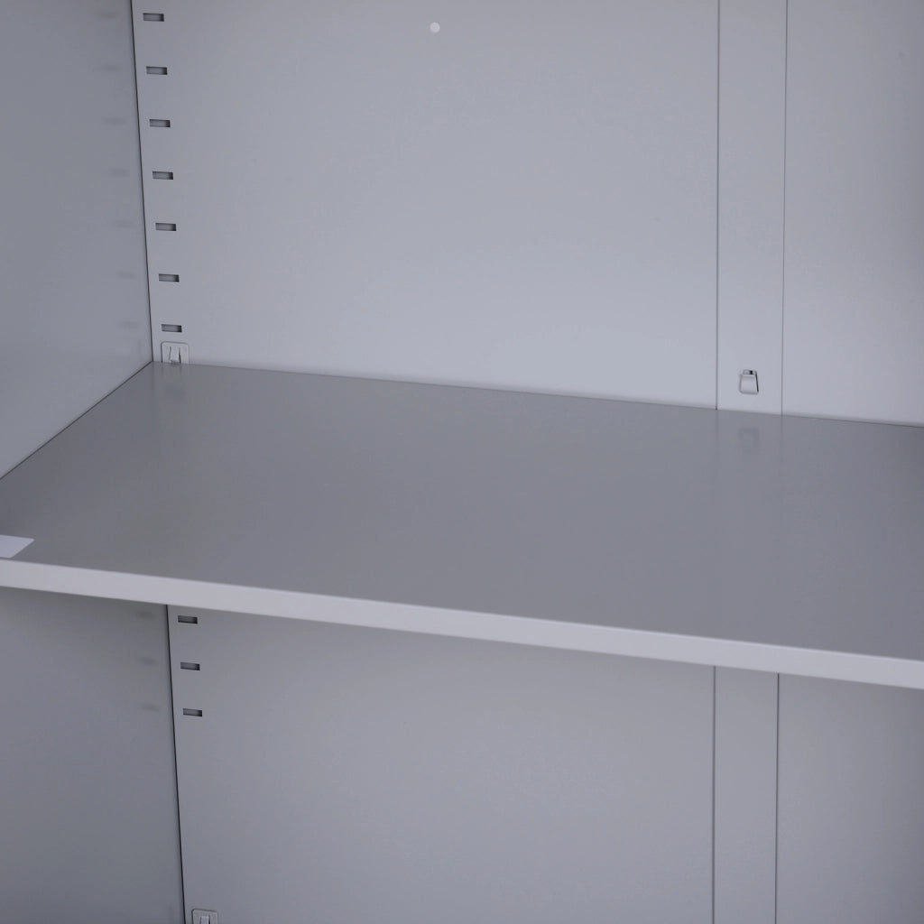 Armadio Ripiani Regolabili ¨C Minimal ¨C Grigio Acciaio 80x40x92.5cm
