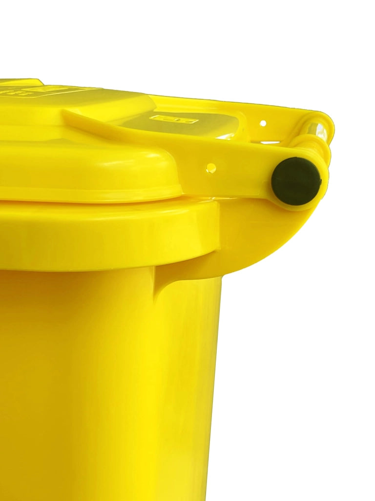 Bidone per la Raccolta Differenziata 240 l Colore Giallo