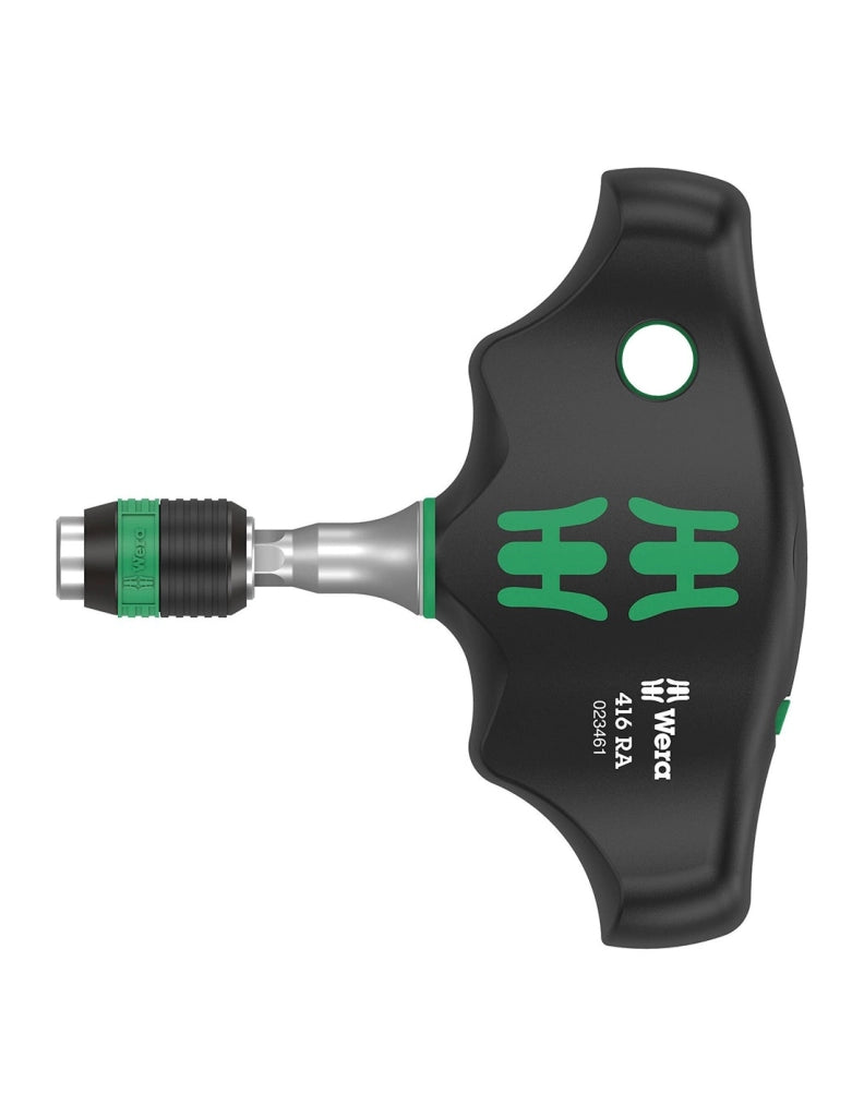 Porta-inserti funzione cricchetto e cambio rapido WERA 416 RA Quergriff Rapidaptor