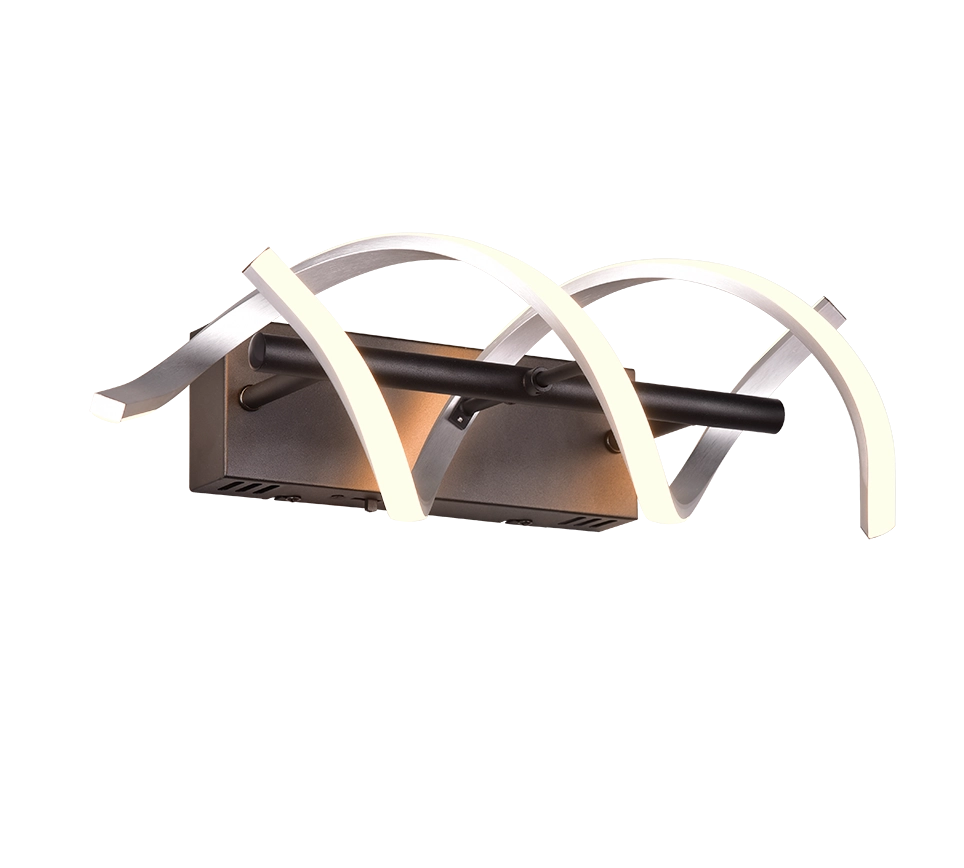 Applique LED, alluminio, , 13,5x47x20,5 cm, Sequence