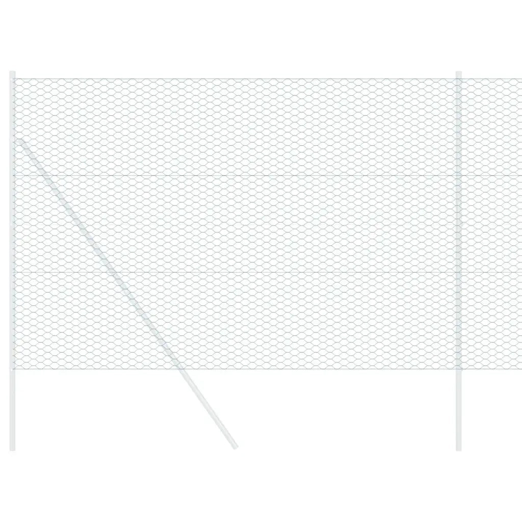 Recinzione Esagonale Verde 1,6 x 50 m PVC 42005439