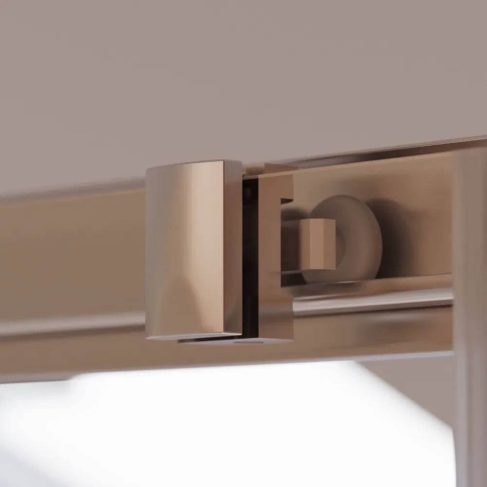 Box doccia cromato 130x80cm vetro 6mm trasparente apertura scorrevole h170cm | Sicily