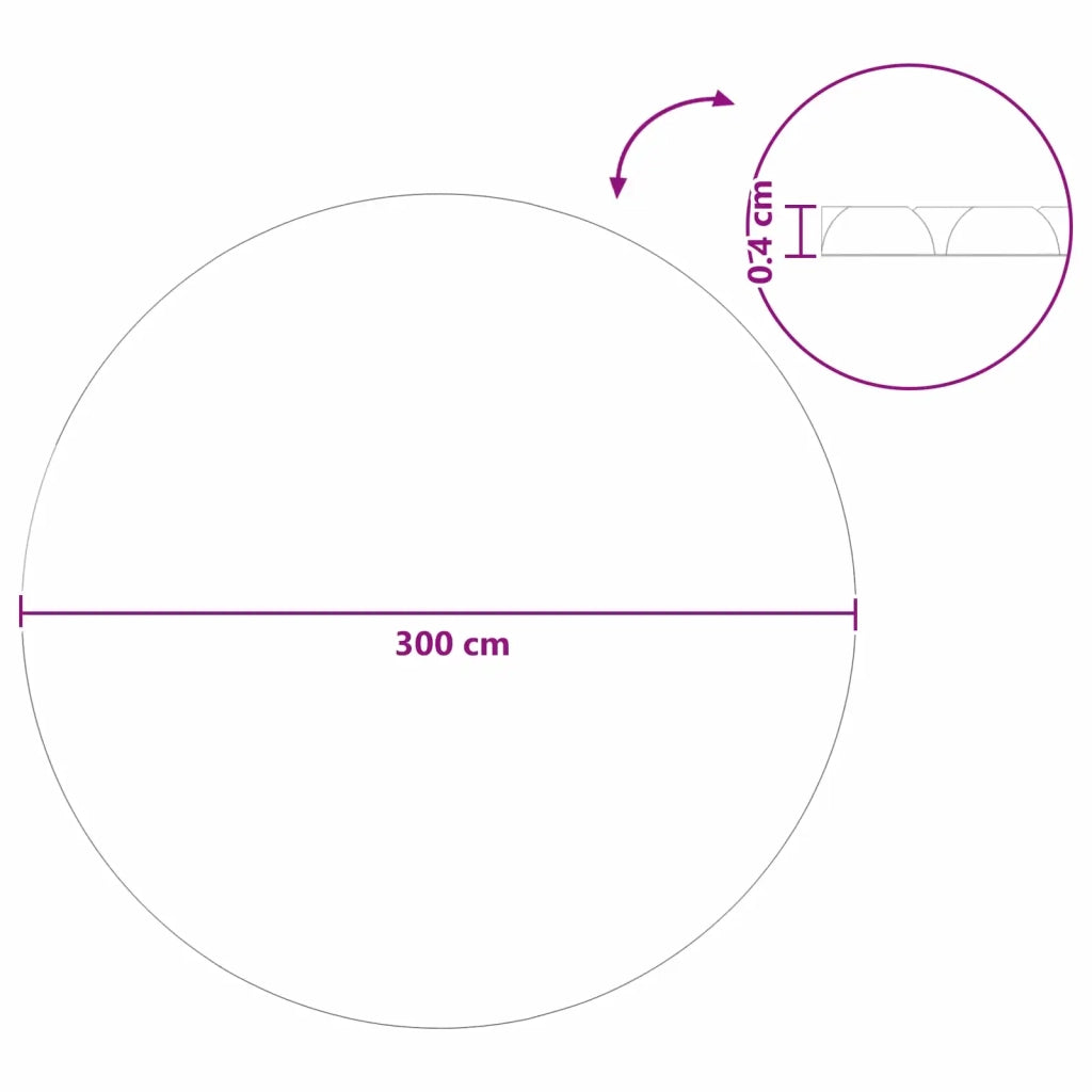 Copertura Solare per Piscina di Alta Qualit¨¤ ? 300 cm 200 ¦Ìm CFW6191133