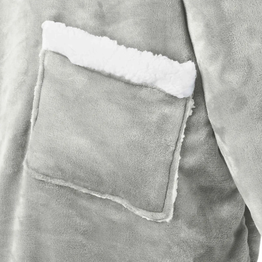 Felpa coperta Grigio M Pile e Flanella CFW4265994
