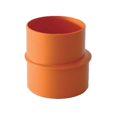 AUMENTO IN PVC ARANCIO- Diam. 63F x 80M- senza- pezzi 1