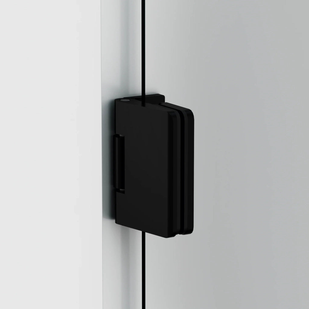 Box doccia frontale GLASS 2 fissi + 2 porte battenti 142.5 cm (139,5-145,5; 40+35+35+40) bianco trasparente