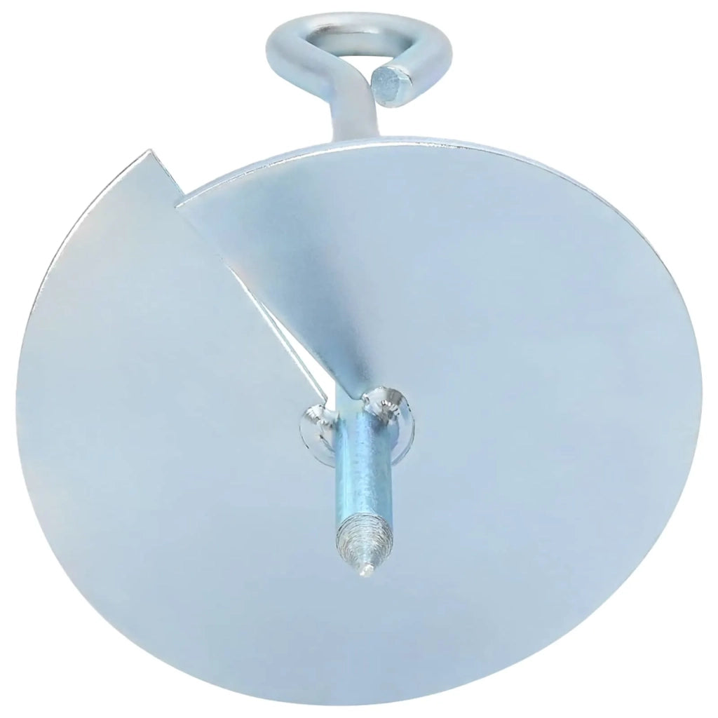 Ancora per Terra 2 pcs Argento Ø10 x 30 cm Metallo Galvanizzato 42052416