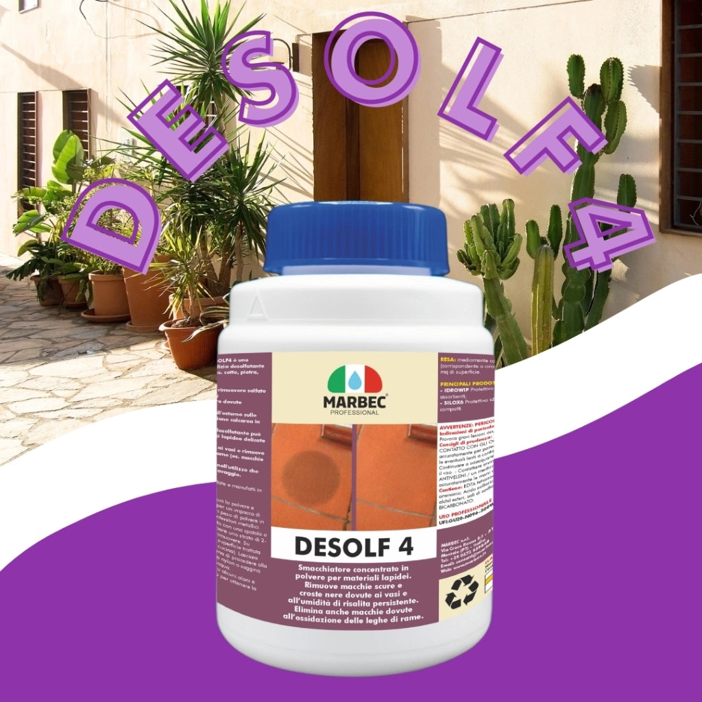 Smacchiatore per materiali lapidei DESOLF4   1KG