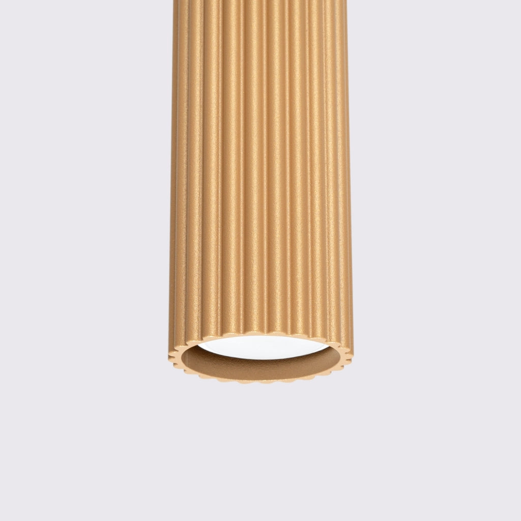Lampada a sospensione KARBON 3L oro